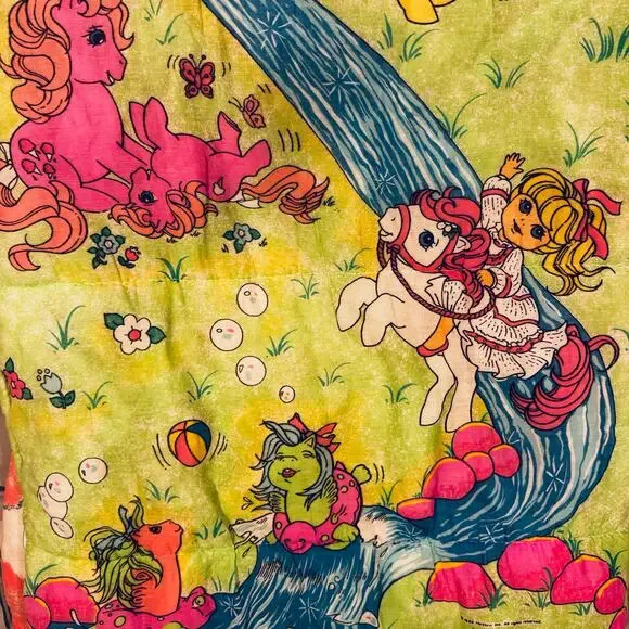 Sac De Couchage Enfant My Little Pony - Vintage 1986 Hasbro (États-Unis)